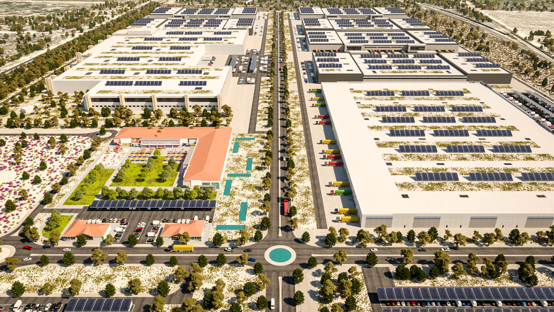 Amenities and leisure district
